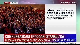 CANLI YAYIN | Cumhurbaşkanı Erdoğan'dan İstanbul'da Kritik Açıklamalar