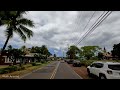 【4k60】 oahu hawaii driving giovanni s shrimp truck hale iwa ali i beach park