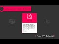 Awesome Card Hover Effects -HTML&CSS |Web Tutorials
