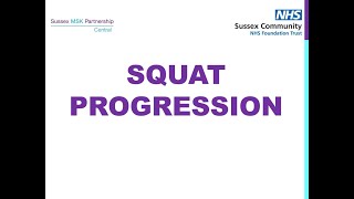 Squat Progression