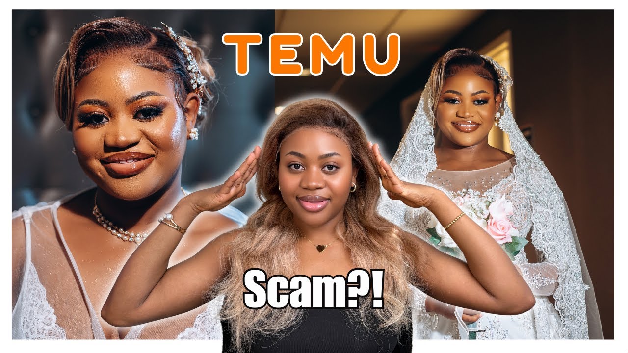 I Bought My Wedding Wig From Temu Scam Or Steal Youtube