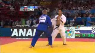 JUDO 2011 World Championships: Krzysztof Weglarz (POL) - Erdenebileg Enkhbat (MGL)