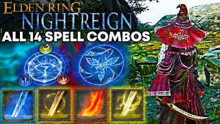 All 14 Recluse SPELLS \u0026 ELEMENT COMBOS | Elden Ring NIGHTREIGN All Magic Cocktail Mixtures | @syrobe