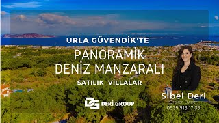 Urla Güvendik'te Panoramik Deniz Manzaralı Satılık Villa