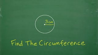 What’s the Circumference of a circle with radius = 3cm? Let’s learn about circles!