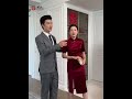 adorable moment mother of the bride and groom on wedding day behind the scenes