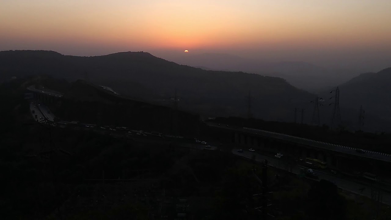 Sunset Point At Lonavala Youtube