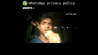 WhatsApp privacy policy New Update | Today Morning | WhatsApp status |
