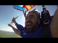 jumping from plane u0026 my legs shaking 😰 reaction after skydiving in canada