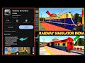 Railway Simulator India Alpha Update | New Exciting Features | New Route-Coaches-Loco | Ishu K Tech