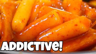 Korean Spicy Rice Cake Tteokbokki Recipe by CiCi Li