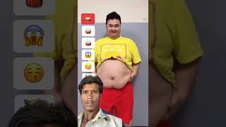 【TikTok100万再生】120Kgデブのお腹でキュートダンス #shorts #greenscreen