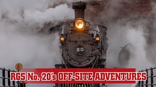 Rio Grande Southern No. 20’s Offsite Adventures - Big Train Tours with the Colorado Railroad Museum!