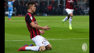 AC Milan 2 - 0 Napoli: Krzysztof Piątek Two goals with high skill HD (29/1/2019)