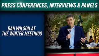 Mariners Manager Dan Wilson Joins MLB Network at the Winter Meetings