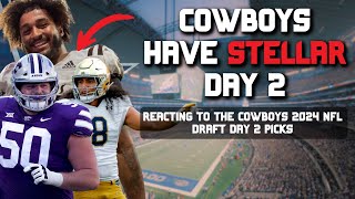 The Dallas #Cowboys Have A Stellar Day 2 Of The 2024 NFL Draft! | Initial Reacti