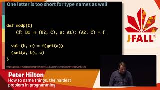J-Fall 2017 Peter Hilton - How to name things: the hardest problem in programming