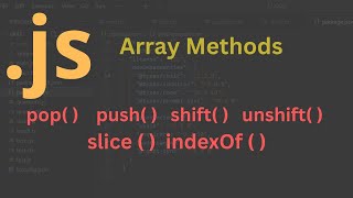 Class 05 Part 2/3 Arrays and Arrays method in JavaScript