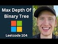 Maximum Depth of Binary Tree - Leetcode 104 - Trees (Python)