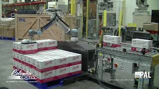 miniPAL™ Cobot Palletizing Boxes of Bob's Red Mill Products