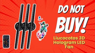 DON'T BUY Liucocotos 3D Hologram LED Fan Until You Watch THIS! 🚫✨