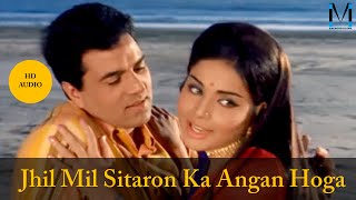 Jhilmil Sitaron Ka Aangan Hoga - Mohammad Rafi & Lata Mangeshkar | Mehboob Ki Gali
