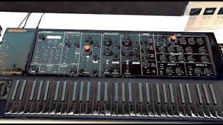 Studiologic sledge black edition synth demo at Musikmesse 2018