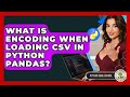 What Is Encoding When Loading CSV In Python Pandas? - Python Code School