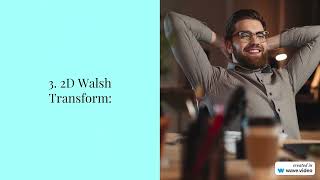 Exploring Walsh Transform in Digital Image Processing
