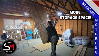 Garage Reno Pt.7 - Installed an Attic Floor!