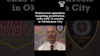 Undercover operation targeting prostitution ends with 10 arrests in Oklahoma City #shorts