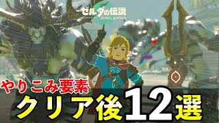 【ティアキン】クリア後のやりこみ要素12選まとめ【ゼルダの伝説ティアーズオブザキングダム】