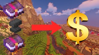 How to make EASY money by combining books! (Hypixel Skyblock)