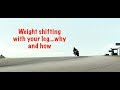 MOTOVUDU - Trackday Rider Training Part 16: Braking - Weight Shifting with Leg