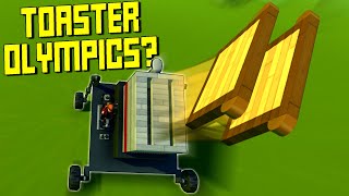 EXTREME Toaster Olympics Competition Challenge Event Trial! - Scrap Mechanic Multiplayer Monday