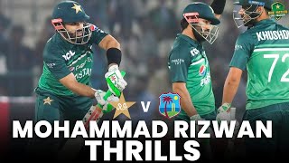 Mohammad Rizwan Thrills for Pakistan | Pakistan vs West Indies | 1st ODI 2022 | PCB | MO2L