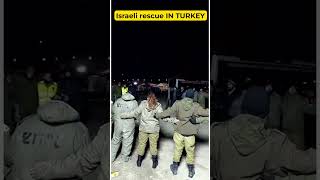 Israeli rescue IN TURKEY  praying the Shabbat prayer