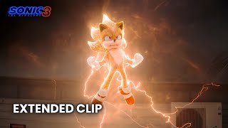 Sonic Transforms Into Super Sonic | Sonic the Hedgehog 3 (EXTENDED Clip) | Paramount Movies