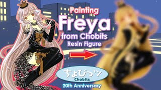Painting the most Stylish 💄✨ Freya Resin Figure from Chobits | Anniversary Special [Subt Esp]