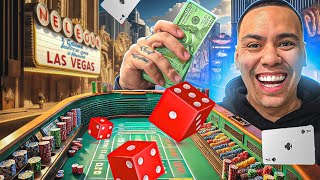 We Played HIGH LIMIT Craps in Vegas! ($8000+)