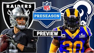 Oakland Raiders vs Los Angeles Rams Preview | NFL Preseason 2019 Week 1