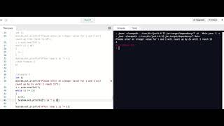 Example walk-through helping a student debug a Java while loop