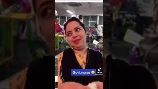 govt hospital nurse. funny video punjabi comedy. ਨਰਸ ਦੀ ਸੁਸਤੀ