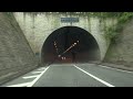 asama sunline drive 1080p from tomi city to komoro city nagano japan