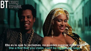 THE CARTERS - APESHIT // Lyrics + Español // Video Official