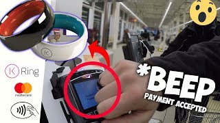 Using My Smart Ring To Pay! (NFC Contactless Gadget)