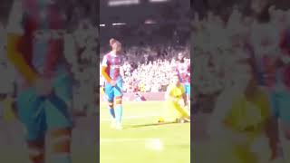 Zaha stared down Emi Martinez #football #ronaldo #trending #viral #fypシ #edit