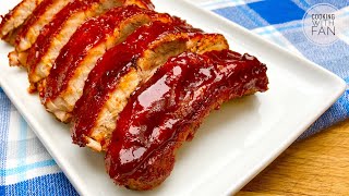 烤排骨【肉质软嫩 零失败配方】Easy Oven Baked BBQ Ribs [Eng Sub]