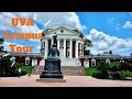 University of Virginia Campus Tour/ Beautiful UVA, Charlottesville, Virginia, USA / Best Public Uni.