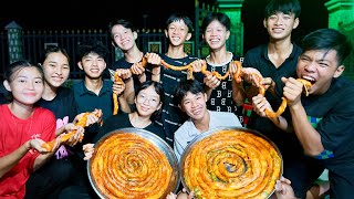 Anh Thời Đại | Thử Thách Làm Bánh Tráng Cuốn Dài Hơn 10m